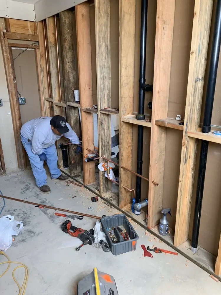 Commercial rough-in plumbing for Water Heater Replacement in Lake Murray of Richland